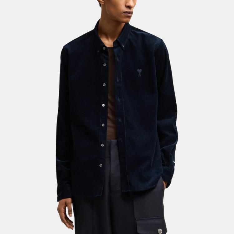 【代購】AMIPARIS Paris Long-Sleeved Buttoned Shirt USH060CO0089-4011
