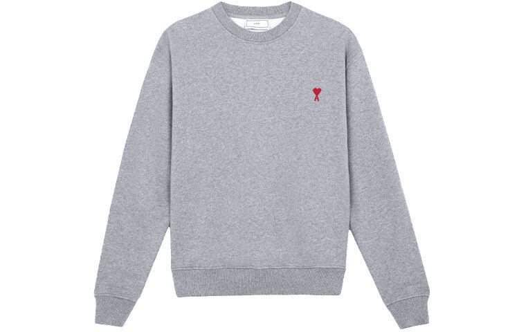 【代購】AMIPARIS Sweatshirt Men's Heather Gray A21HJ007730-055
