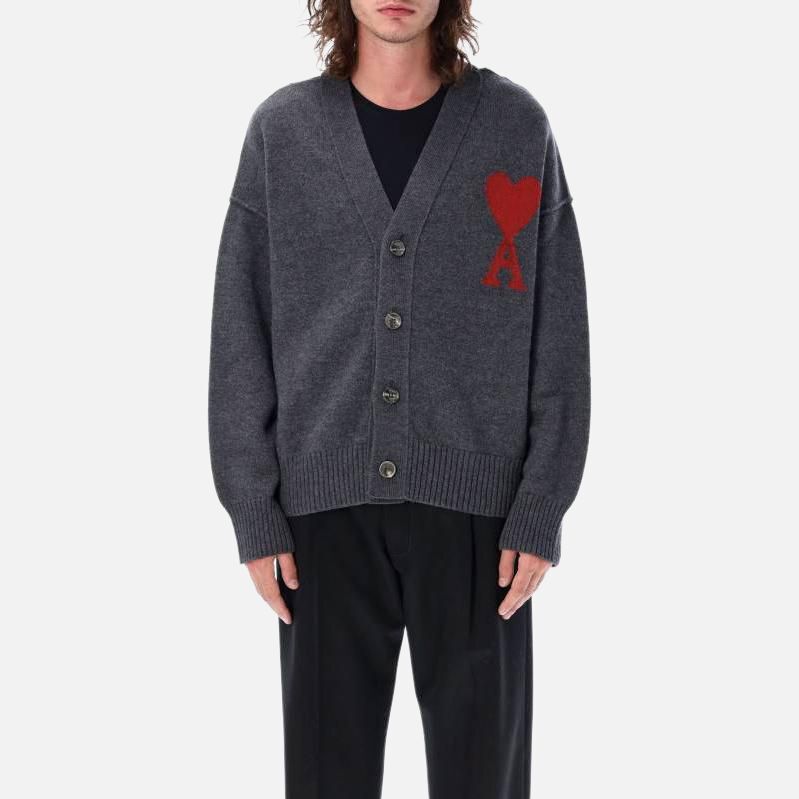 【代購】Ami Paris Ami De Coeur Cardigan BFUKC006018-084
