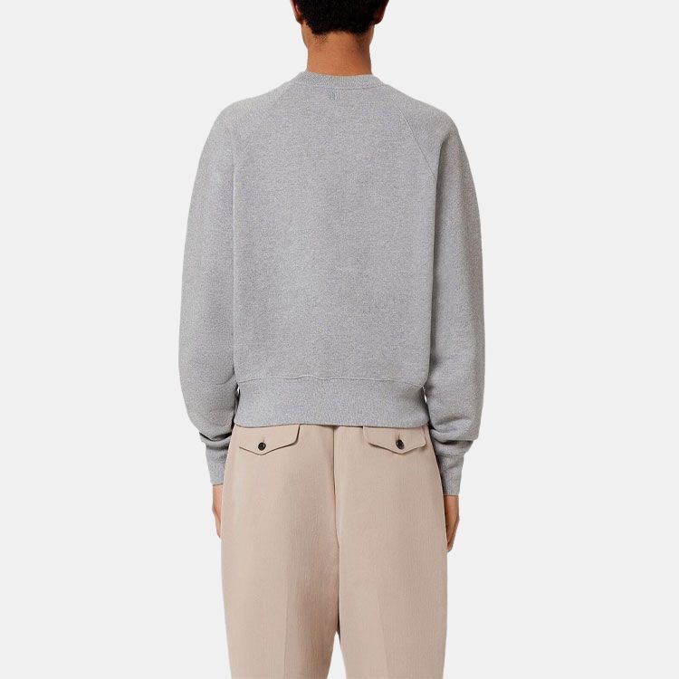 【代購】AMIPARIS FW22 Sweatshirt Unisex Gray USW002747-055