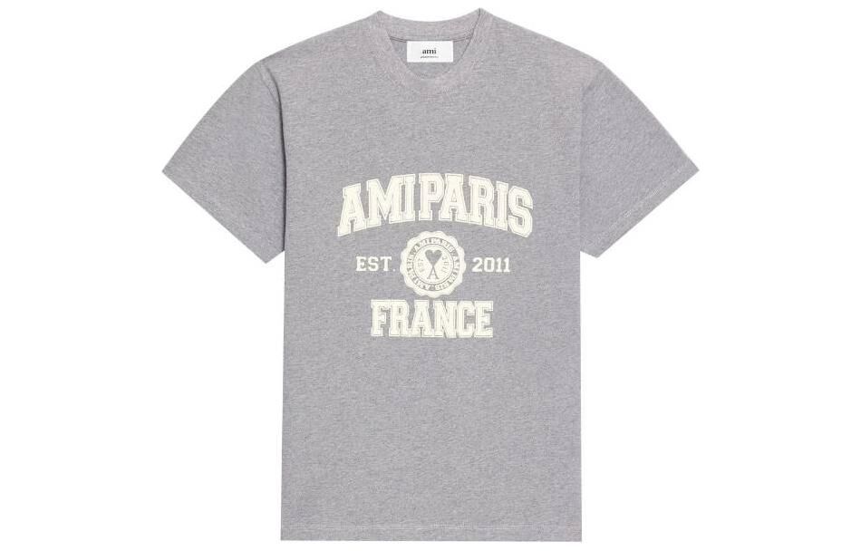 【代購】Ami Paris Logo Printed Crewneck T Shirt HTS010702-055