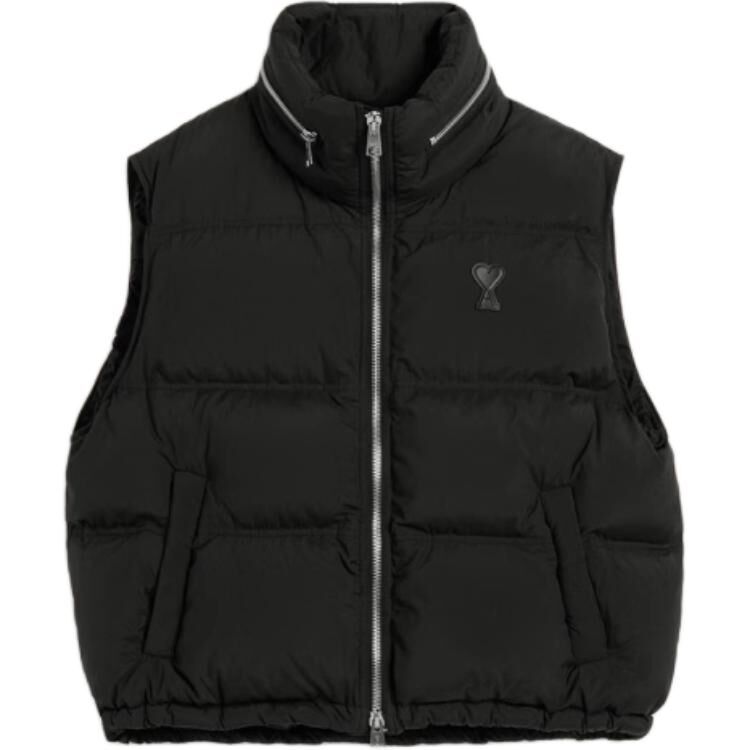 【代購】Ami Paris Monogram Patch Puffer Gilet HJK703PA0009-001