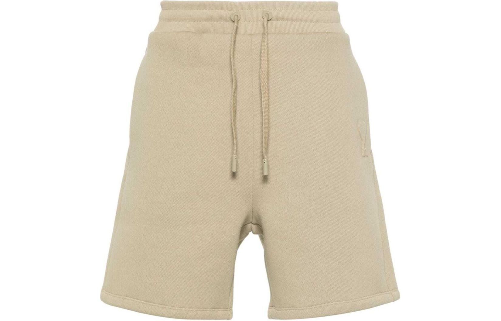 【代購】AMIPARIS Alexandre Mattiussi Logo Embroidered Drawstring Knitted Shorts USO325749-317
