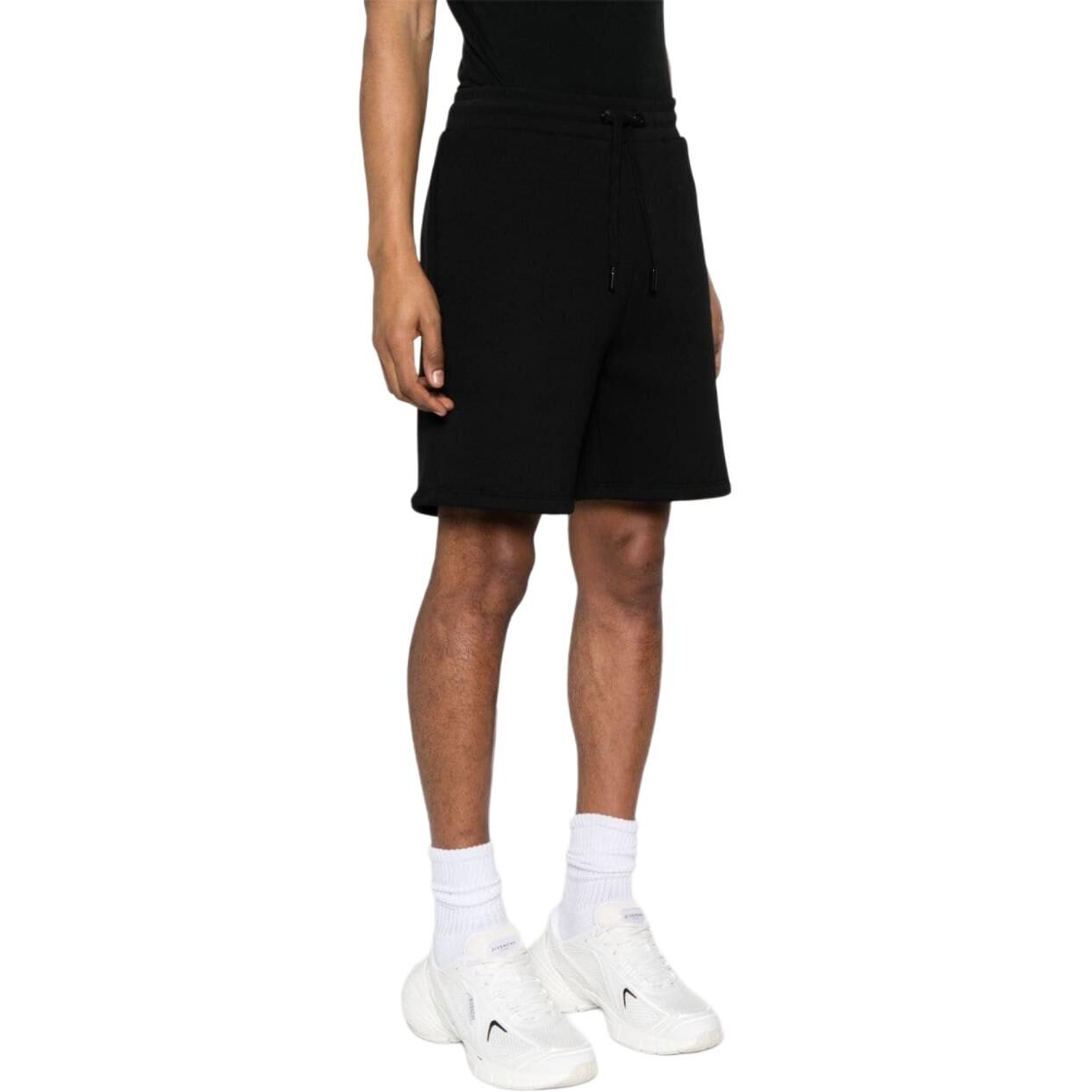 【代購】Ami Paris Ami De Coeur Logo Embossed Drawstring Shorts USO325749-001
