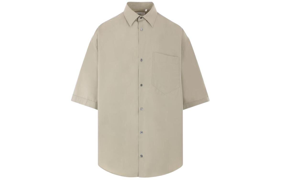 【代購】AMIPARIS Shirt Men's Light Umber HSH216CO0063-317