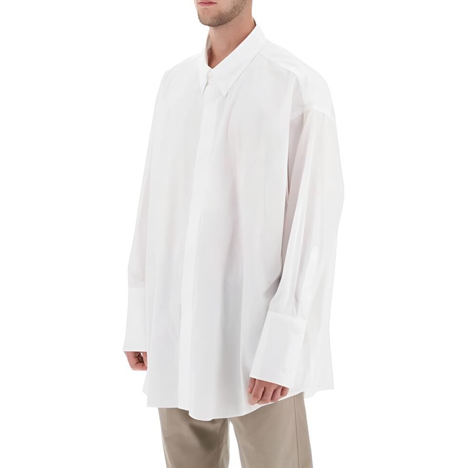 【代購】AMIPARIS Shirts Men's White Lapel Moderate USH129CO0045100