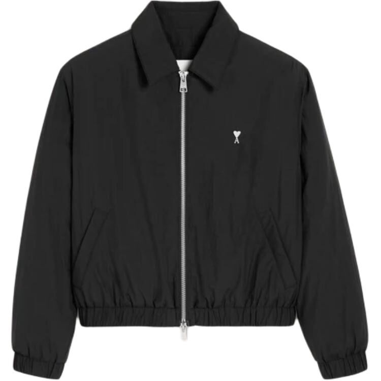【代購】Ami Paris Ami De Coeur Zip Up Jacket HJK034PA0009-001