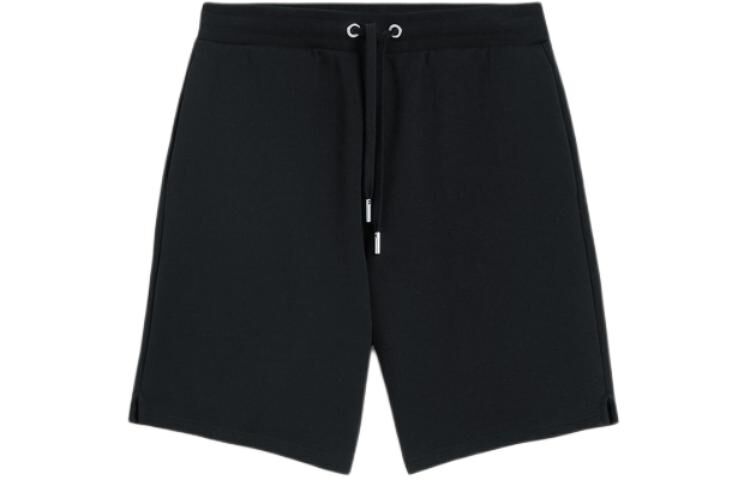 【代購】Ami Alexandre Mattiussi Logo Embroidered Drawstring Knitted Shorts USO635747-001
