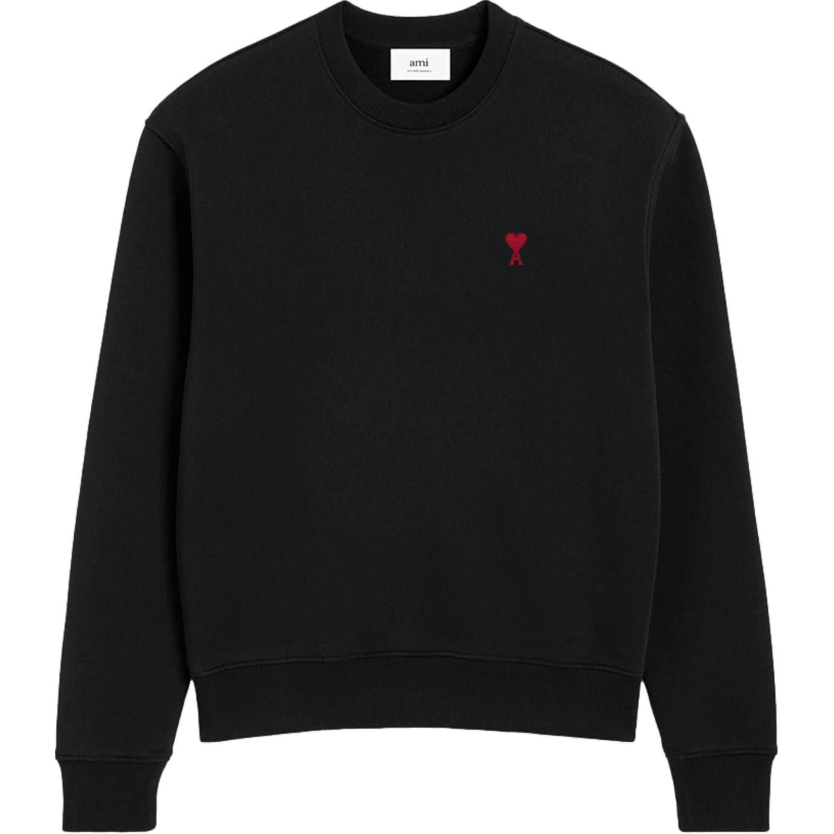 【代購】Amiparis Ami de Coeur sweatshirt BFUSW035730-BLACK