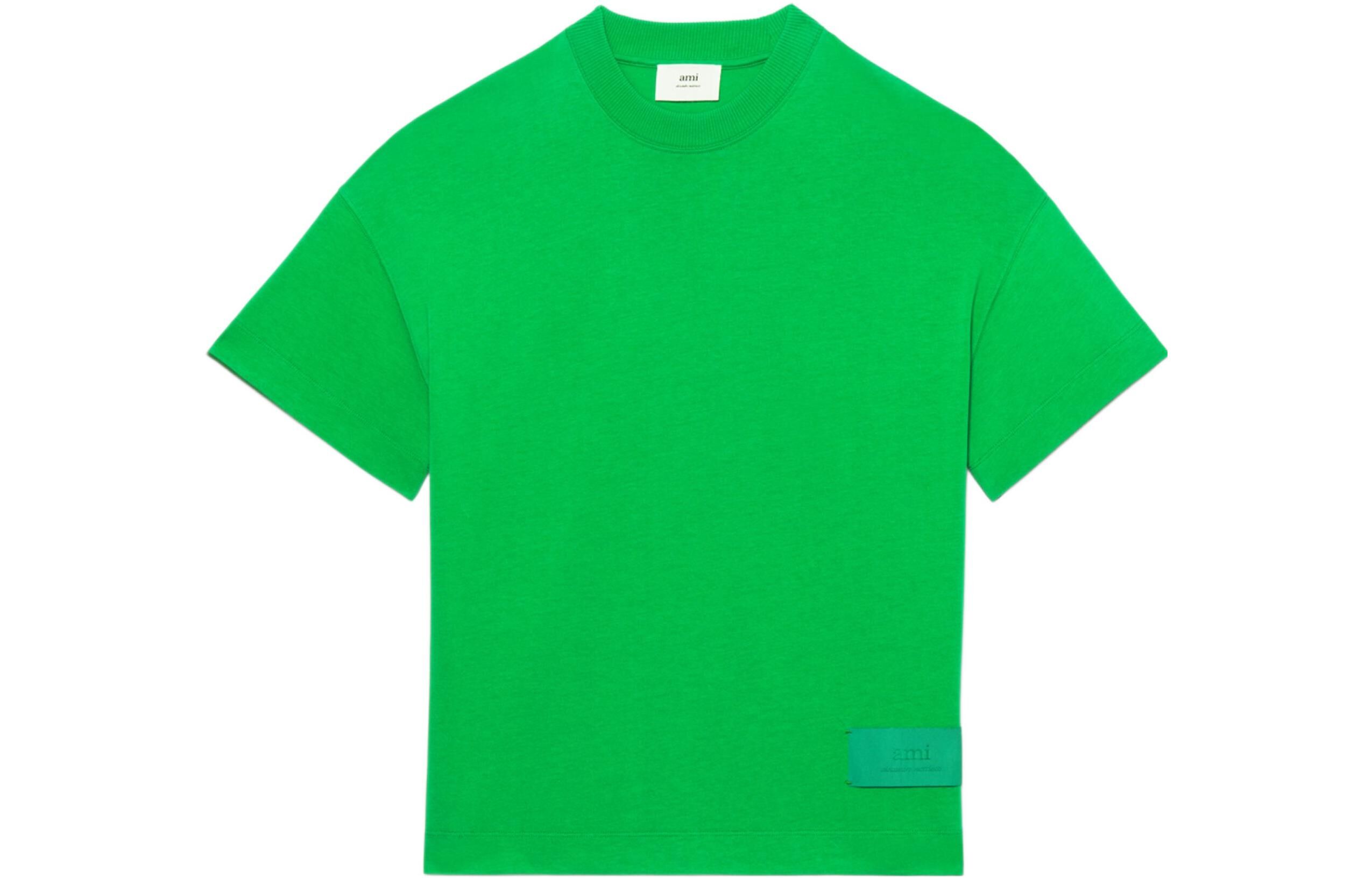 【代購】Ami Satin Label T Shirt UTS006-701300