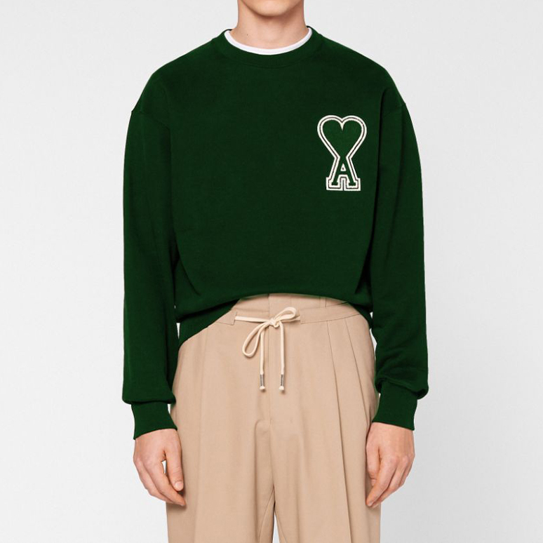 【代購】AMIPARIS Sweatshirt Men's Green A20HJ037-747