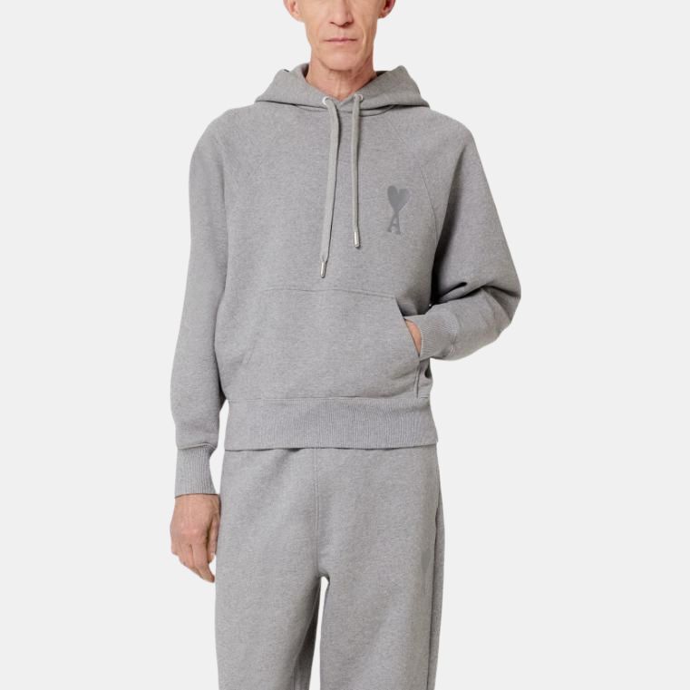 【代購】AMIPARIS Sweatshirts Unisex Gray Hooded Moderate Heavyweight USW202747-055