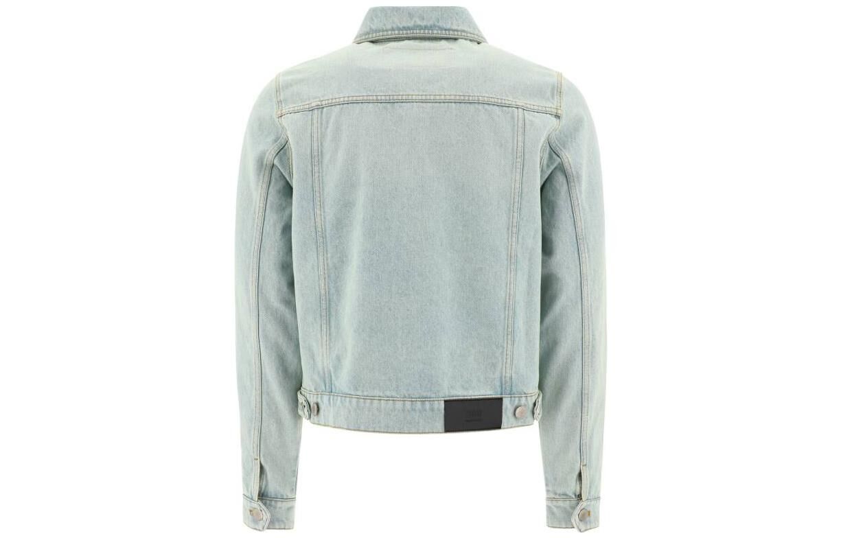 【代購】AMIPARIS Denim Trucker Jacket HJK207DE0002448