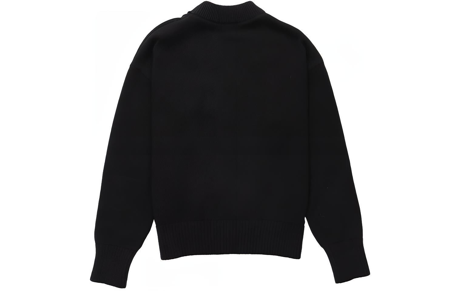 【代購】Ami Paris Ami De Coeur Felted Merino Wool Cardigan A21HK303016-001
