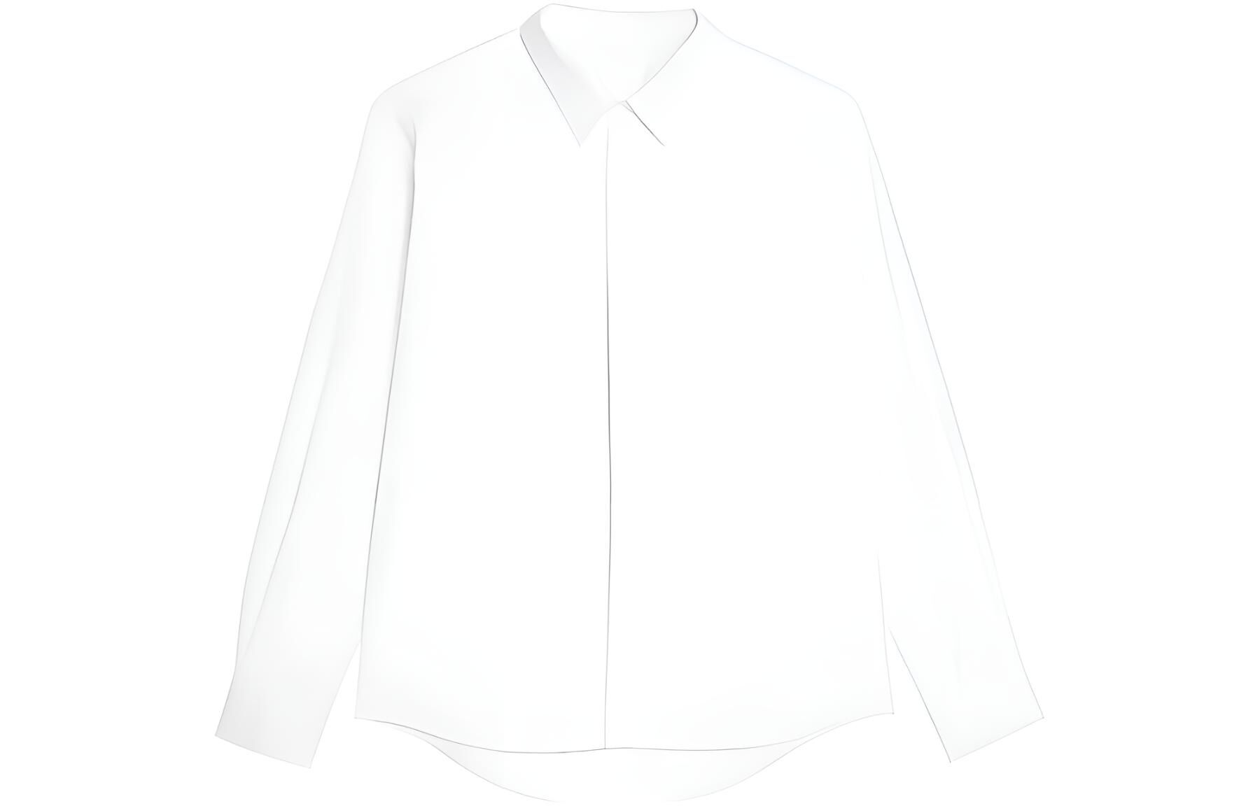 【代購】AMIPARIS Shirts Men's White Lapel Moderate Other HSH123CO0024-100