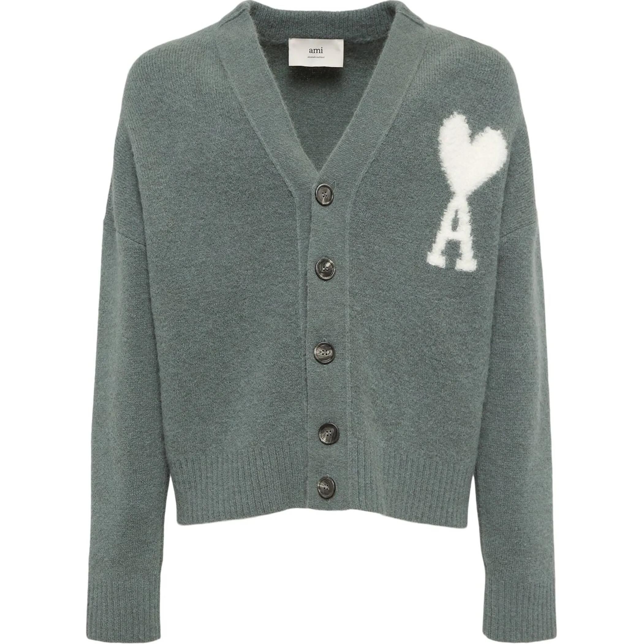 【代購】Ami Adc Cardigan UKC025KN00324-013