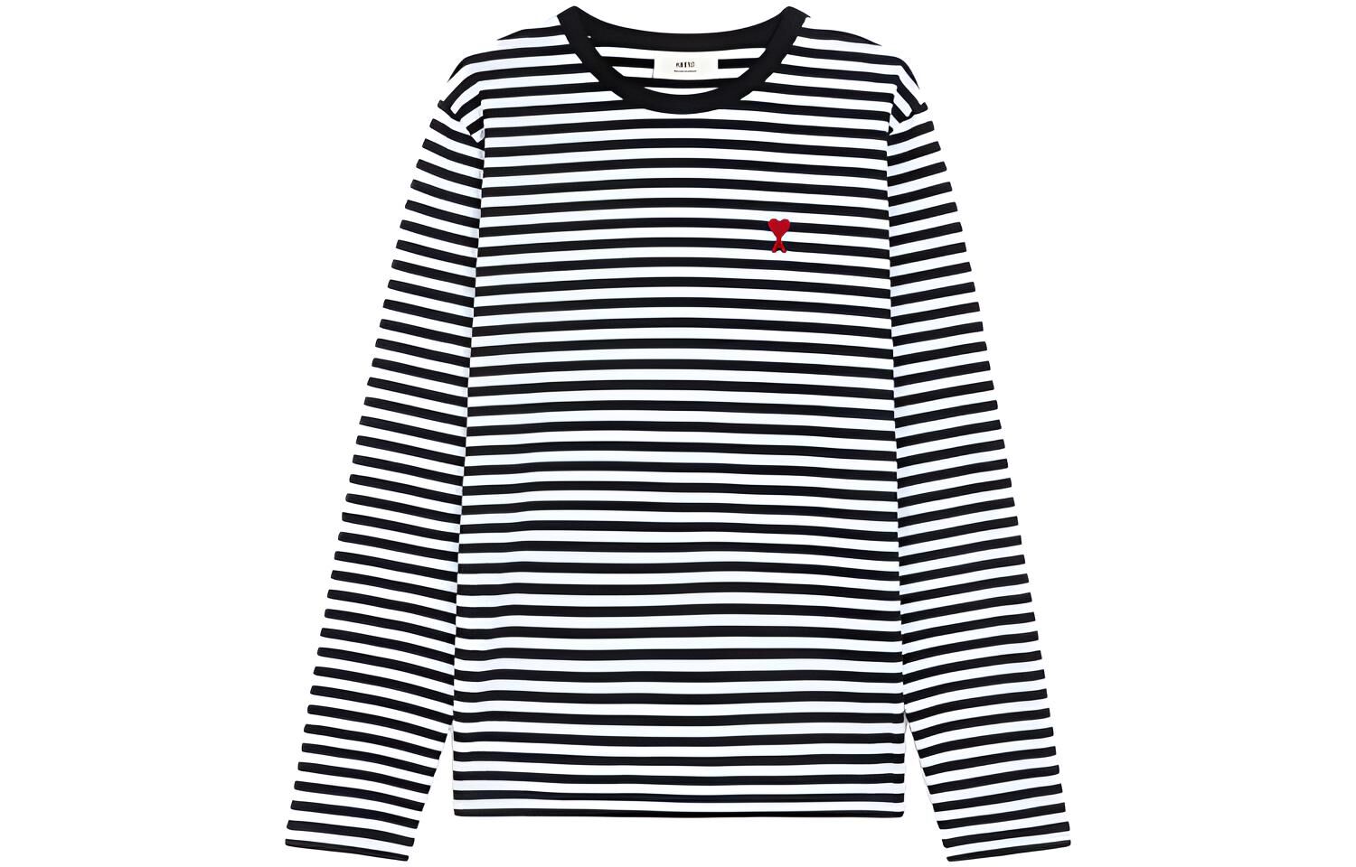【代購】AMIPARIS De Coeur Marinière T-Shirt A21HJ10672-004