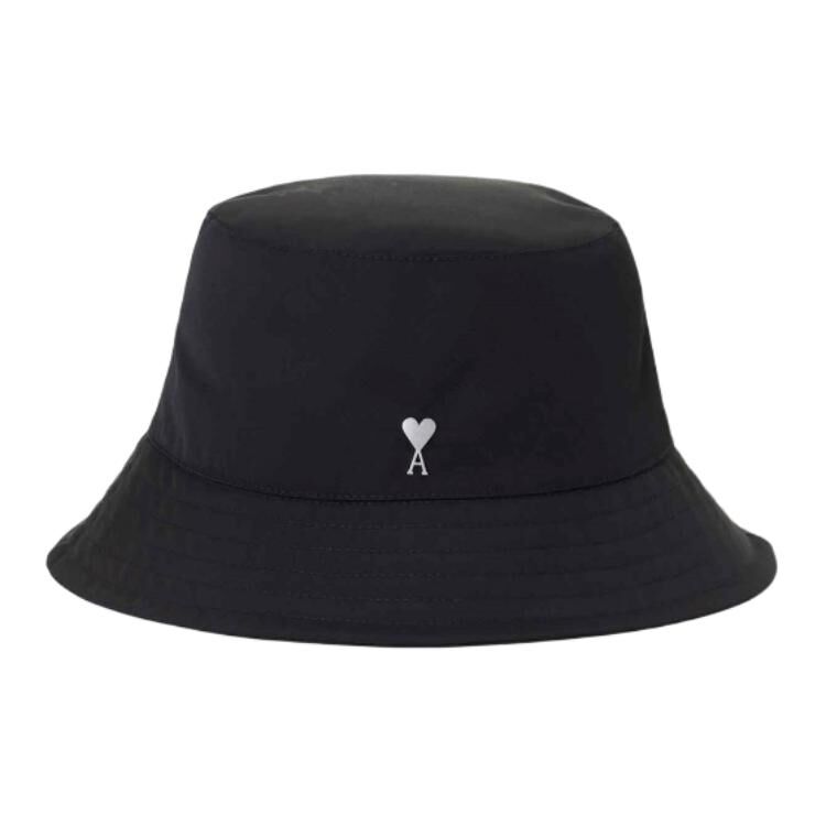 【代購】Ami Paris Ami De Coeur Logo Plaque Bucket Hat UHA241PA0007001