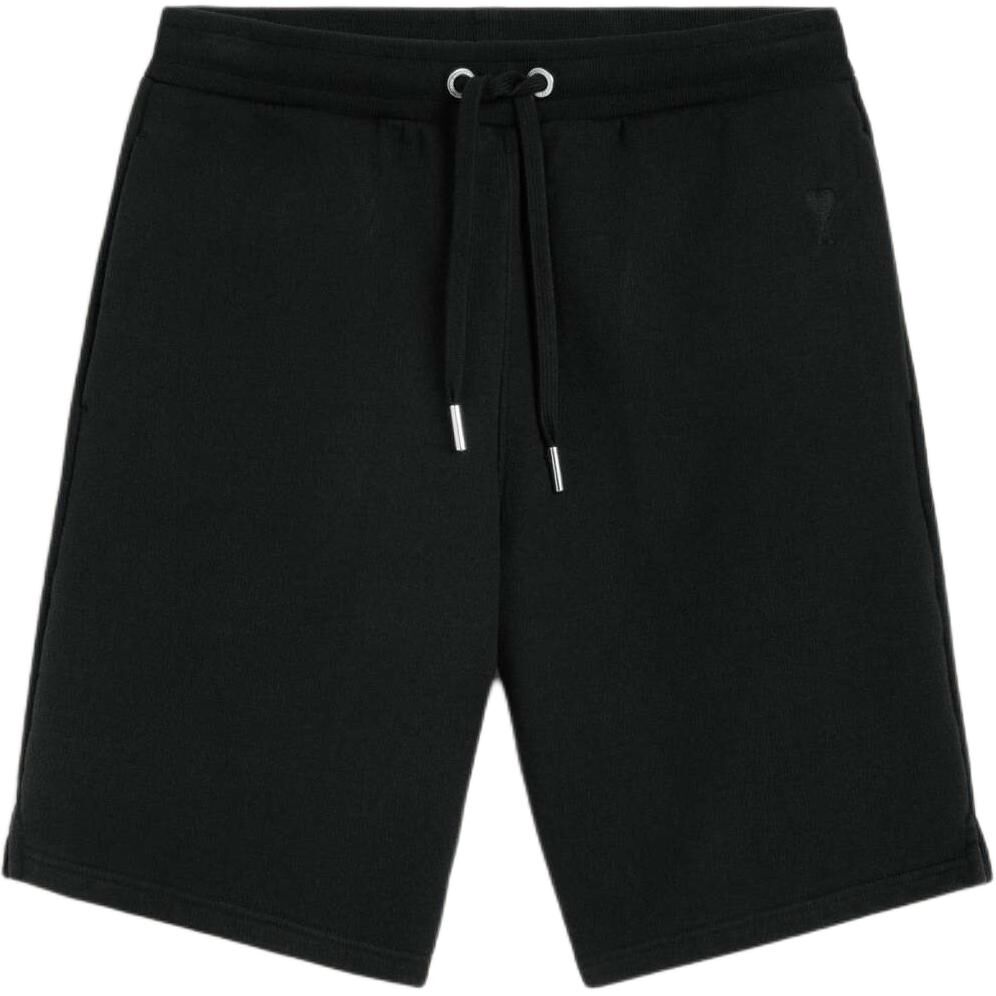 【代購】AMIPARIS Paris Ami De Coeur Logo Embroidered Drawstring Shorts USO640JE0091-001
