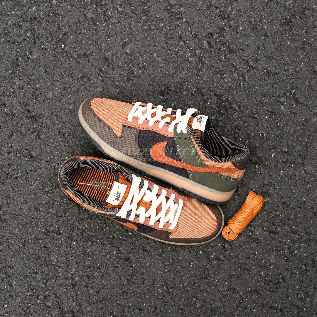 【逢甲 FUZZY】Nike Dunk Low "Light British Tan Corduroy" 燈芯絨 IB7746-201 IB7746-300