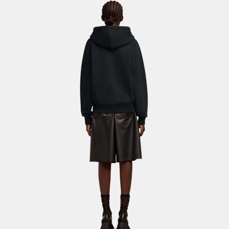 【代購】Ami Paris Ami De Coeur Logo Embroidered Zip Up Hoodie USW415747-001