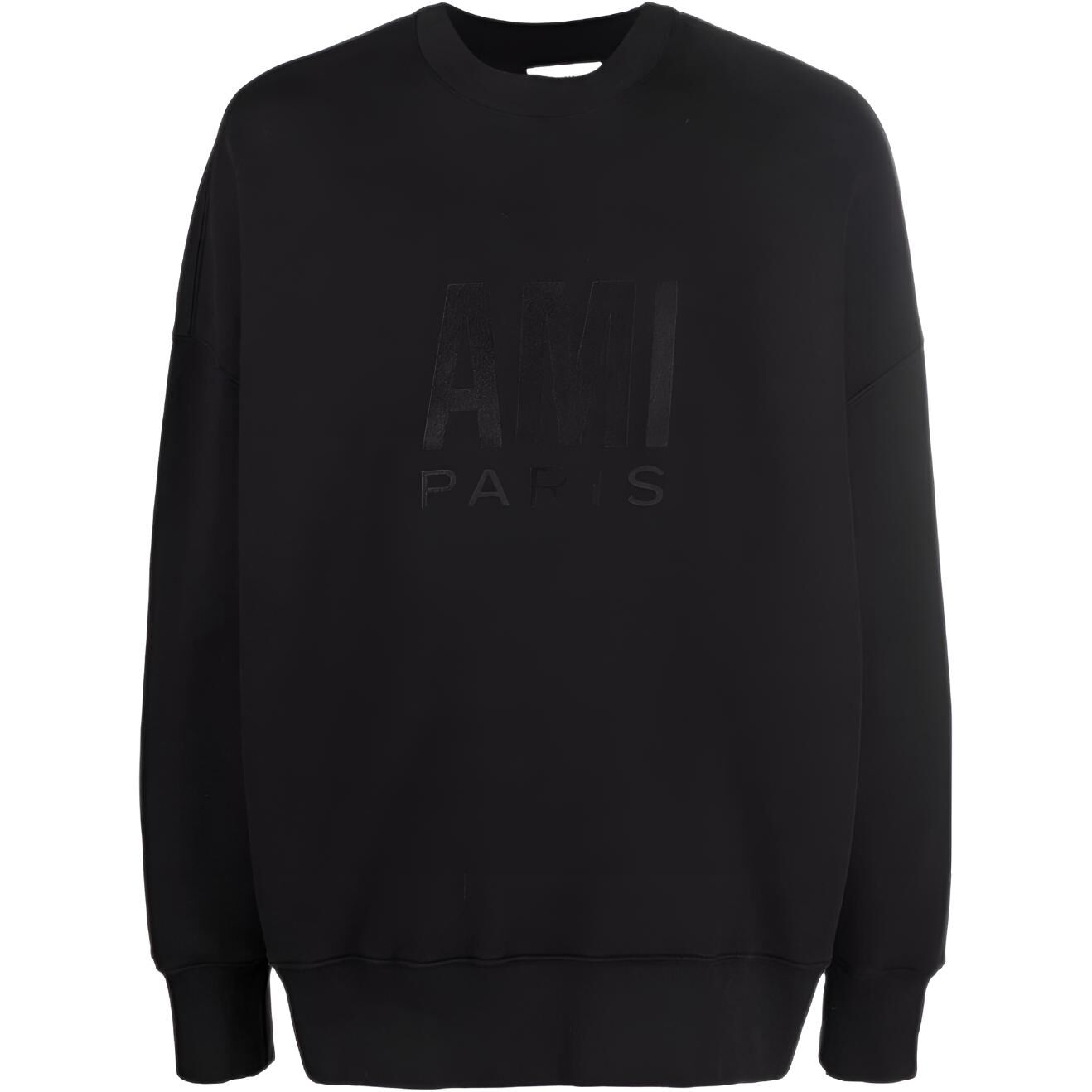 【代購】AMIPARIS Sweatshirt Unisex Black USW003731001