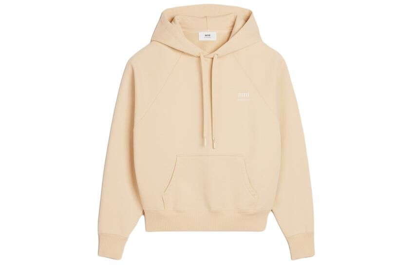 【代購】Ami Paris Ami De Coeur Logo Printed Drawstring Hoodie USW224747-721