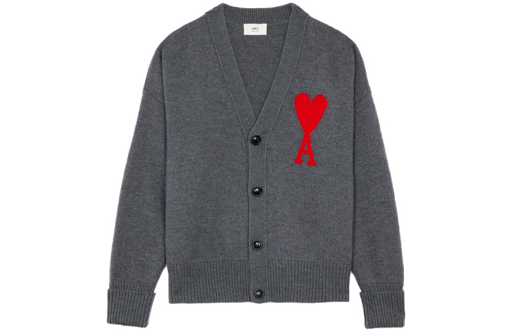 【代購】Ami Paris Logo Button Cardigan H21K303018-055