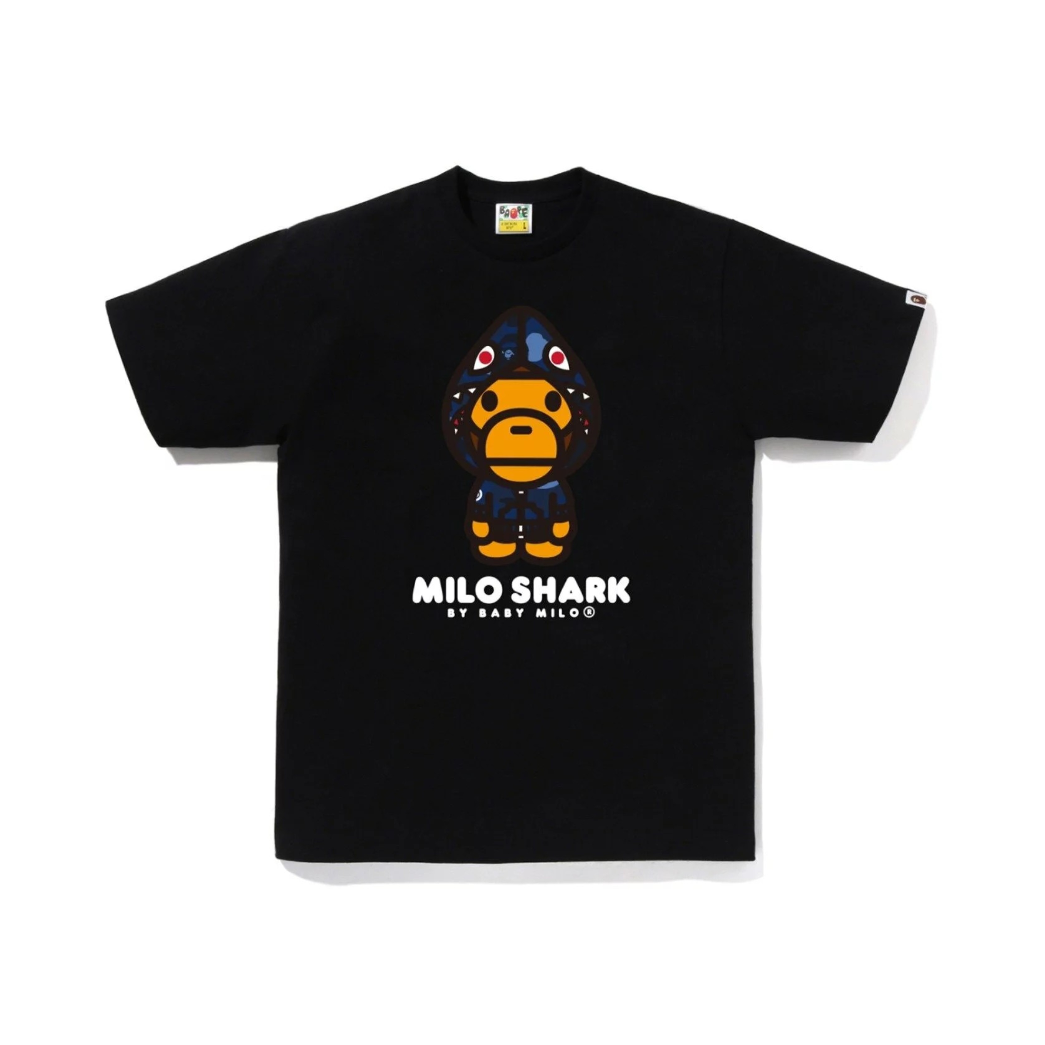 2026AW BAPE A BATHING APE COLOR CAMO MILO SHARK FZH TEE 新款 小猴子 鯊魚外套 迷彩 短T 現貨 2M80110009
