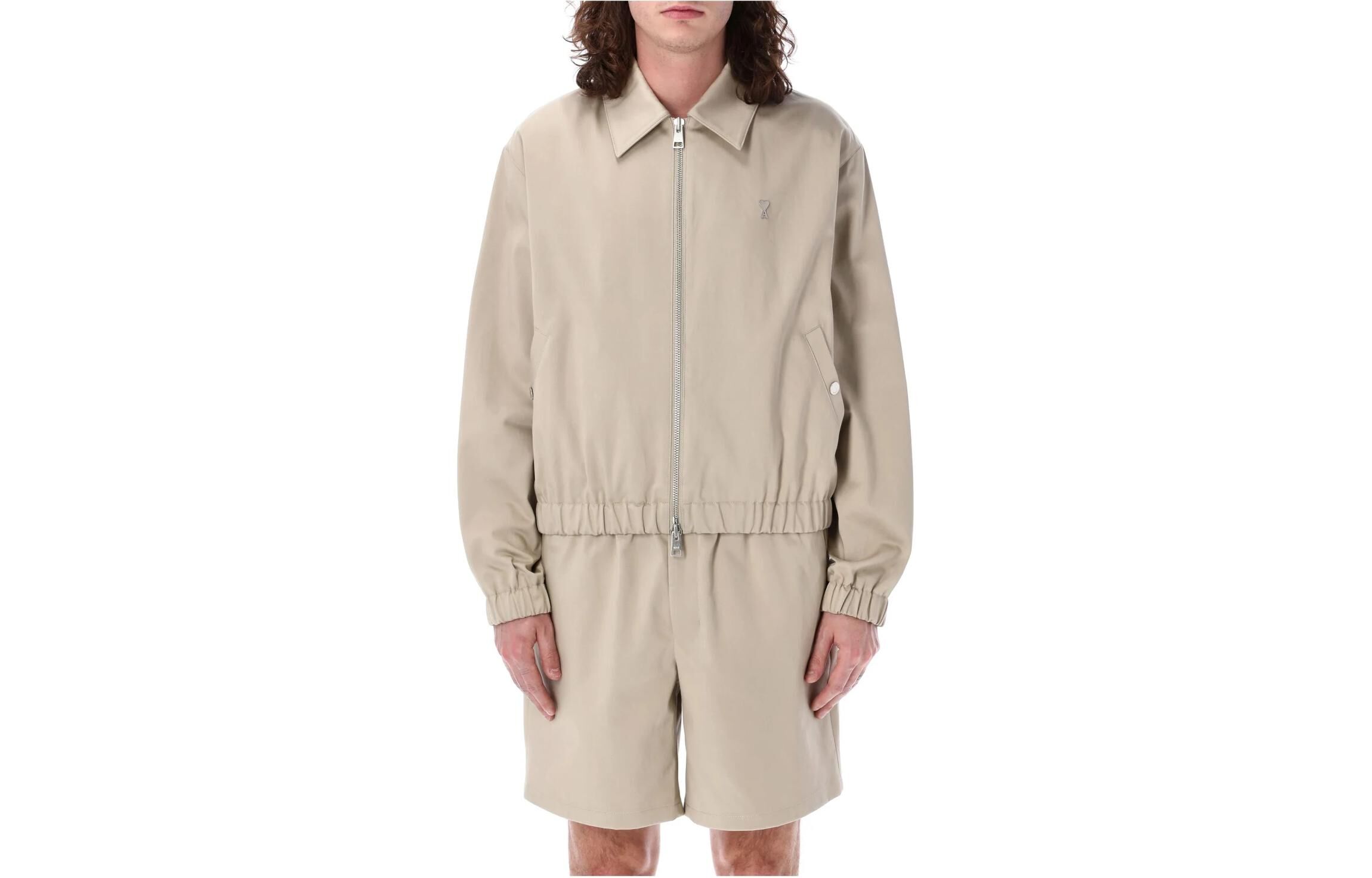 【代購】Ami Paris Ami De Coeur Zipped Jacket HJK014CO0009-271