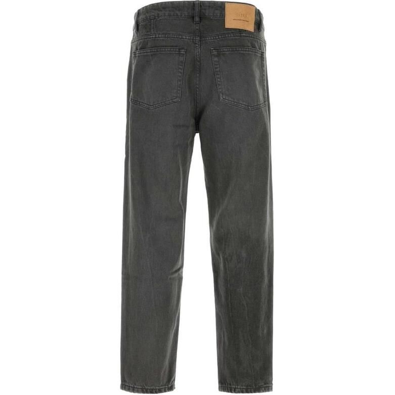 【代購】Ami Paris Logo Patch Tapered Fit Jeans HTR103CO0037-001