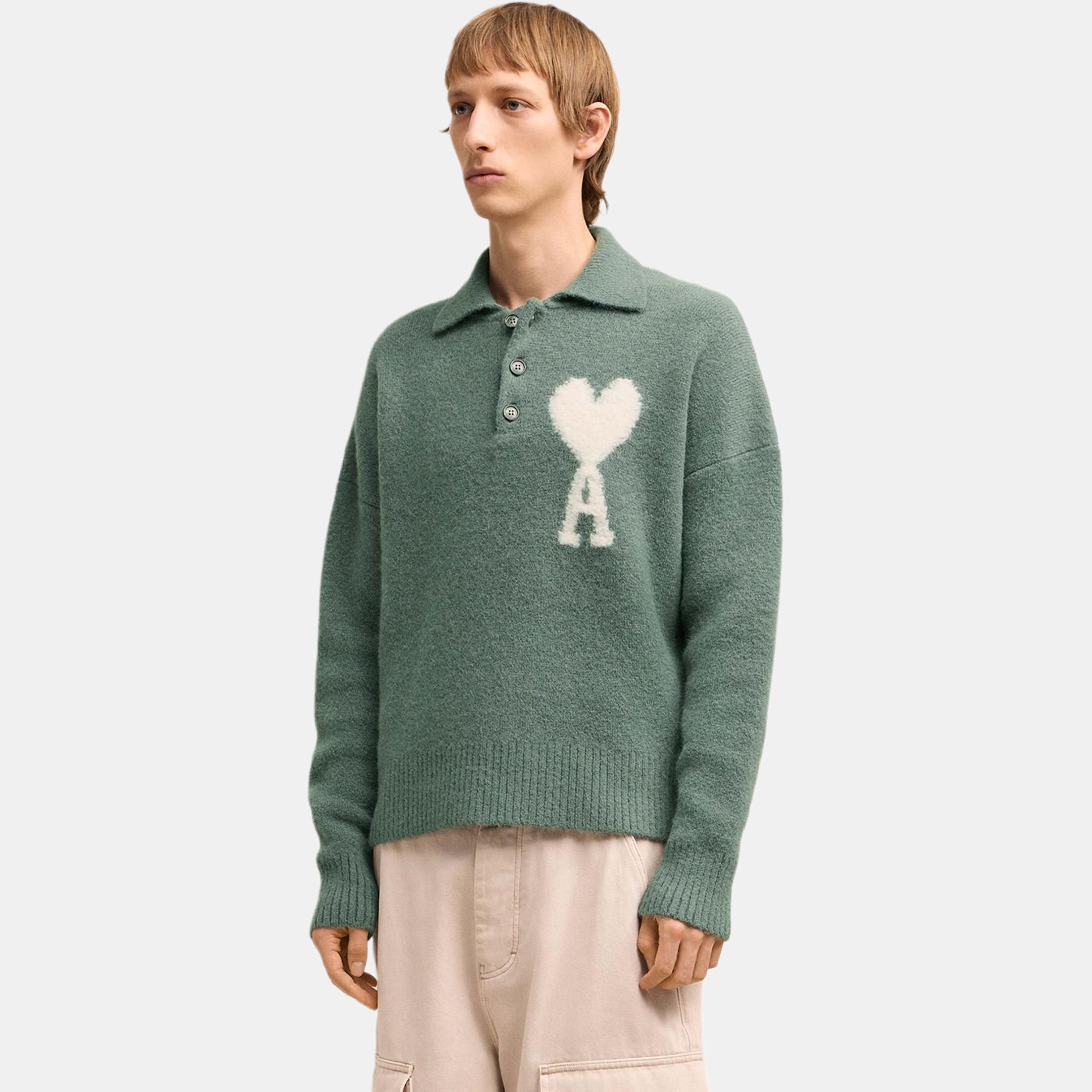 【代購】AMIPARIS Ami De Coeur Polo UPL325KN0032-4013