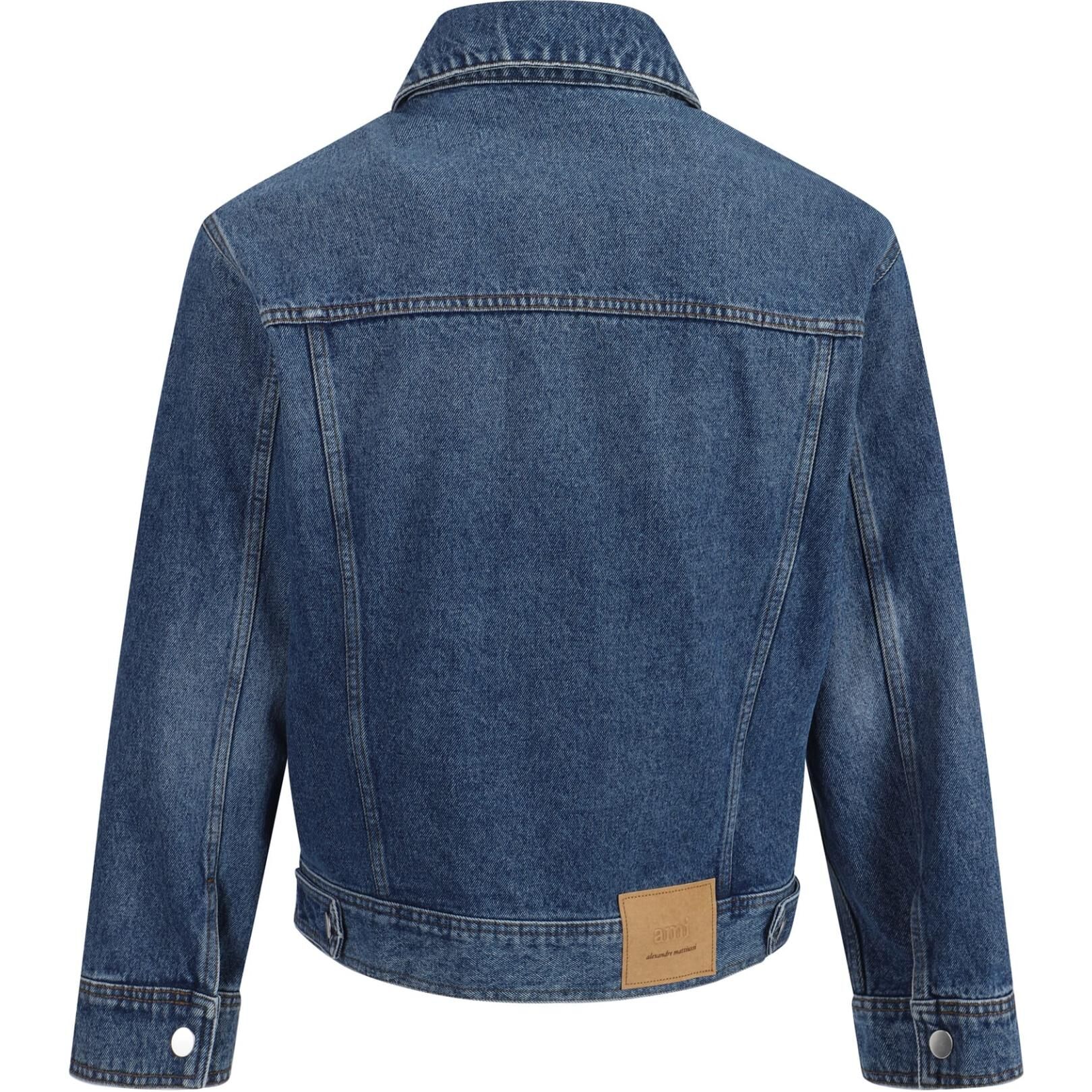【代購】Ami Trucker Jacket HJK257DE0031-480