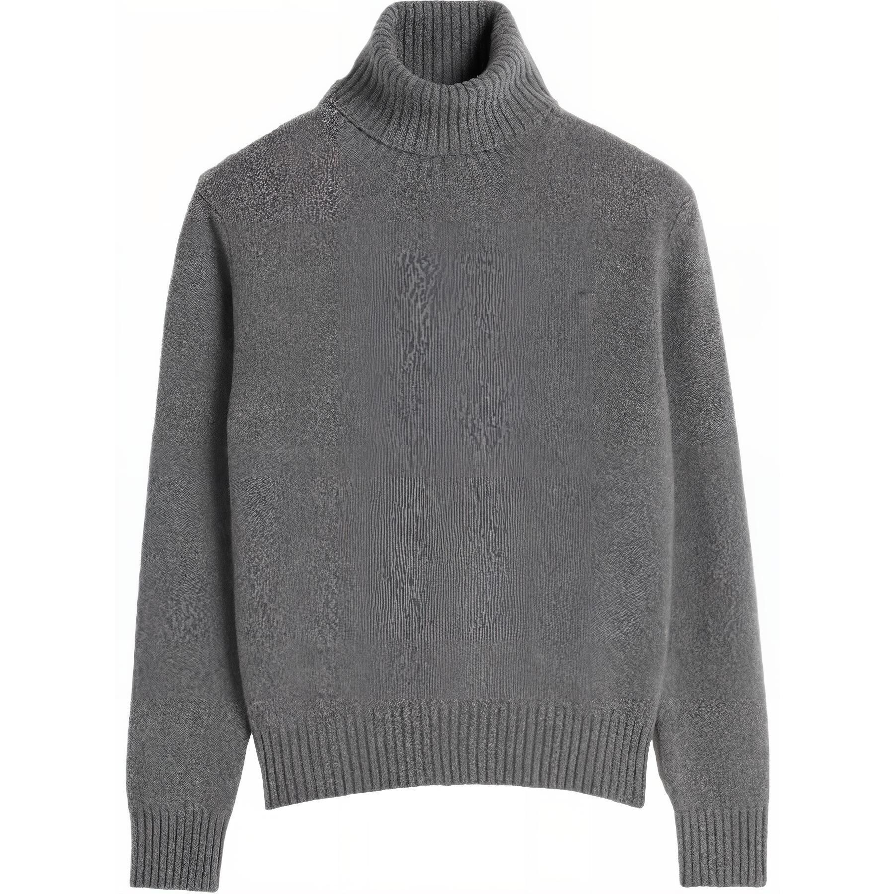 【代購】Ami Paris Ami De Coeur Cashmere wool Blend Jumper HKS457005-GREY