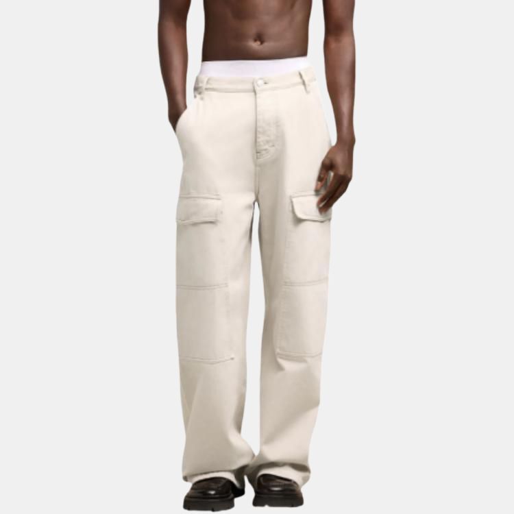 【代購】Amiparis Worker baggy jeans UTR303CO0037-BEIGE