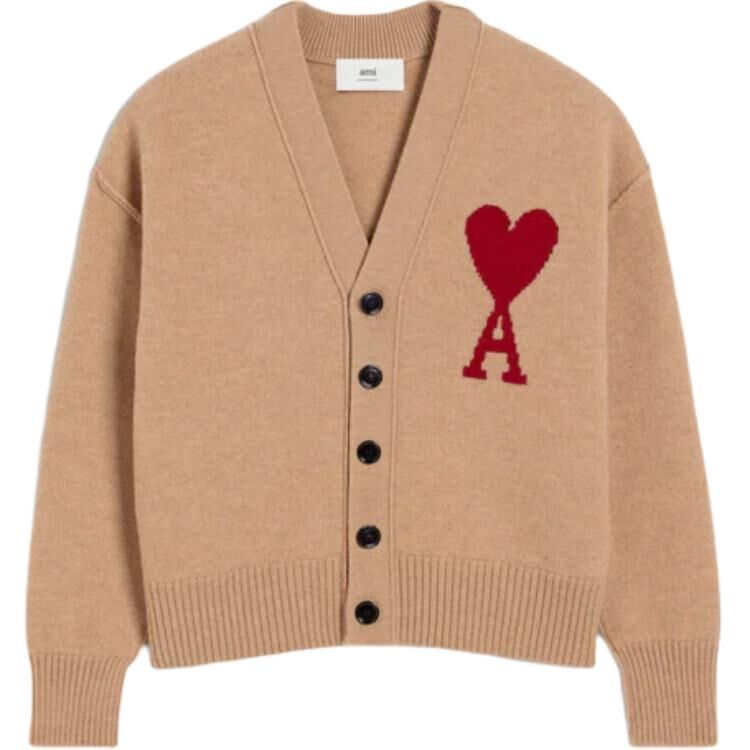 【代購】Ami Paris Ami De Coeur Wool Cardigan UKC006018-289