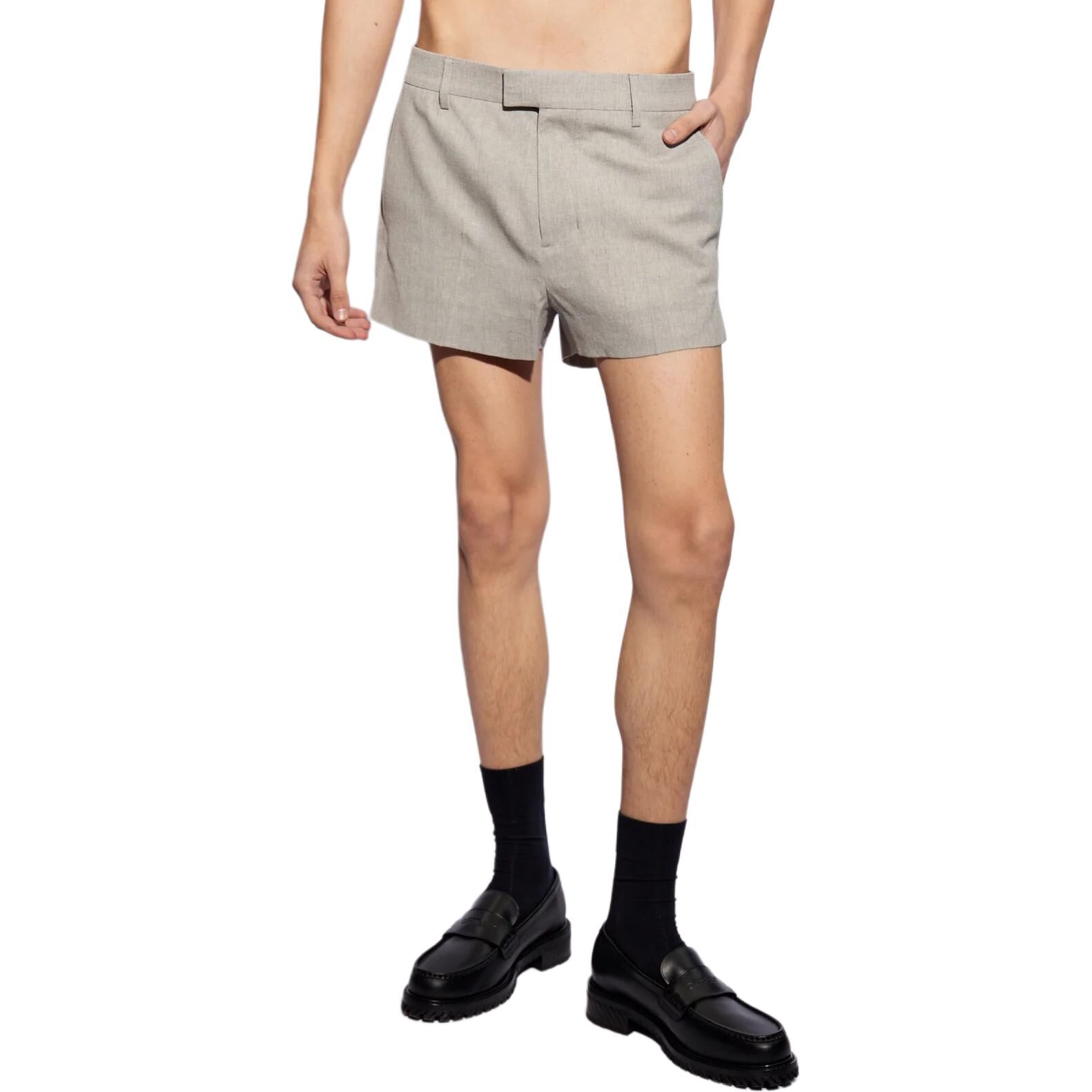 【代購】Amiparis crepe wool shorts HSO109WV0038-096
