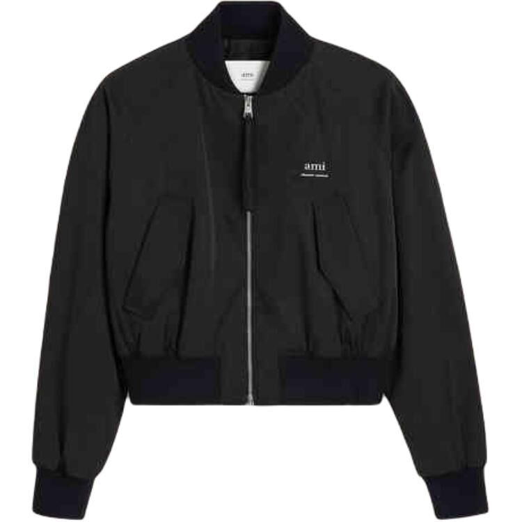 【代購】Ami Paris Twill Bomber Jacket HJK012PA0007-001
