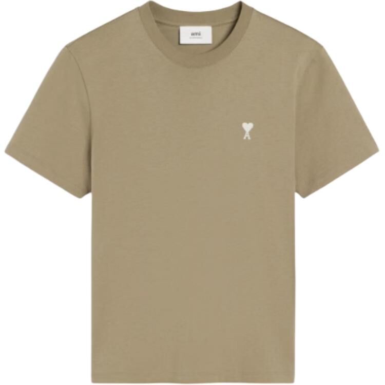 【代購】Ami Paris Logo Embroidered Crewneck T Shirt HTS060724-375