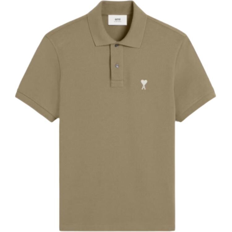 【代購】Ami Paris Ami De Coeur Logo Embroidered Polo Shirt HPL060760-375