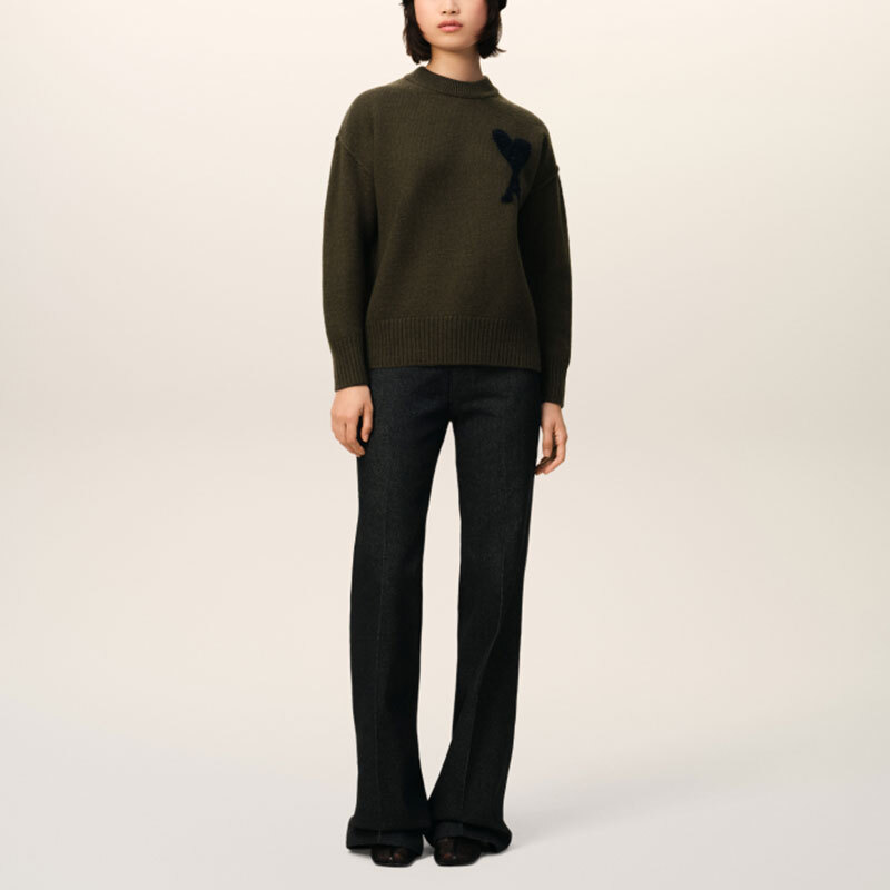 【代購】Ami Paris Ami De Coeur Sweater SPUKS018018-024