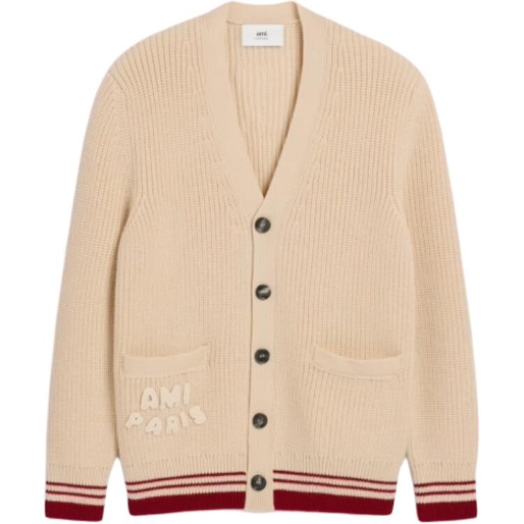 【代購】Amiparis ribbed cardigan UKC168KN0068-136