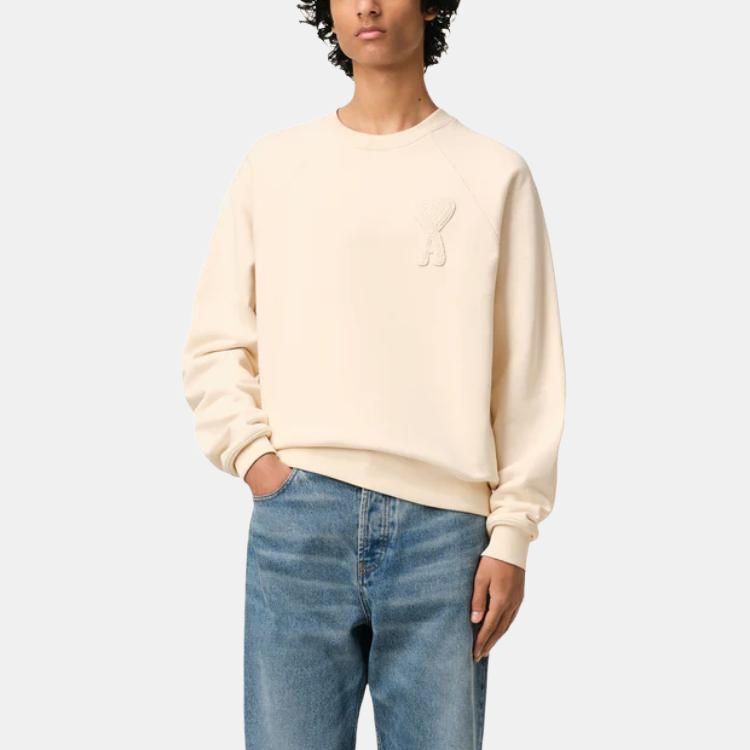 【代購】Ami Paris Ami De Coeur Crewneck Sweatshirt USW055747-136