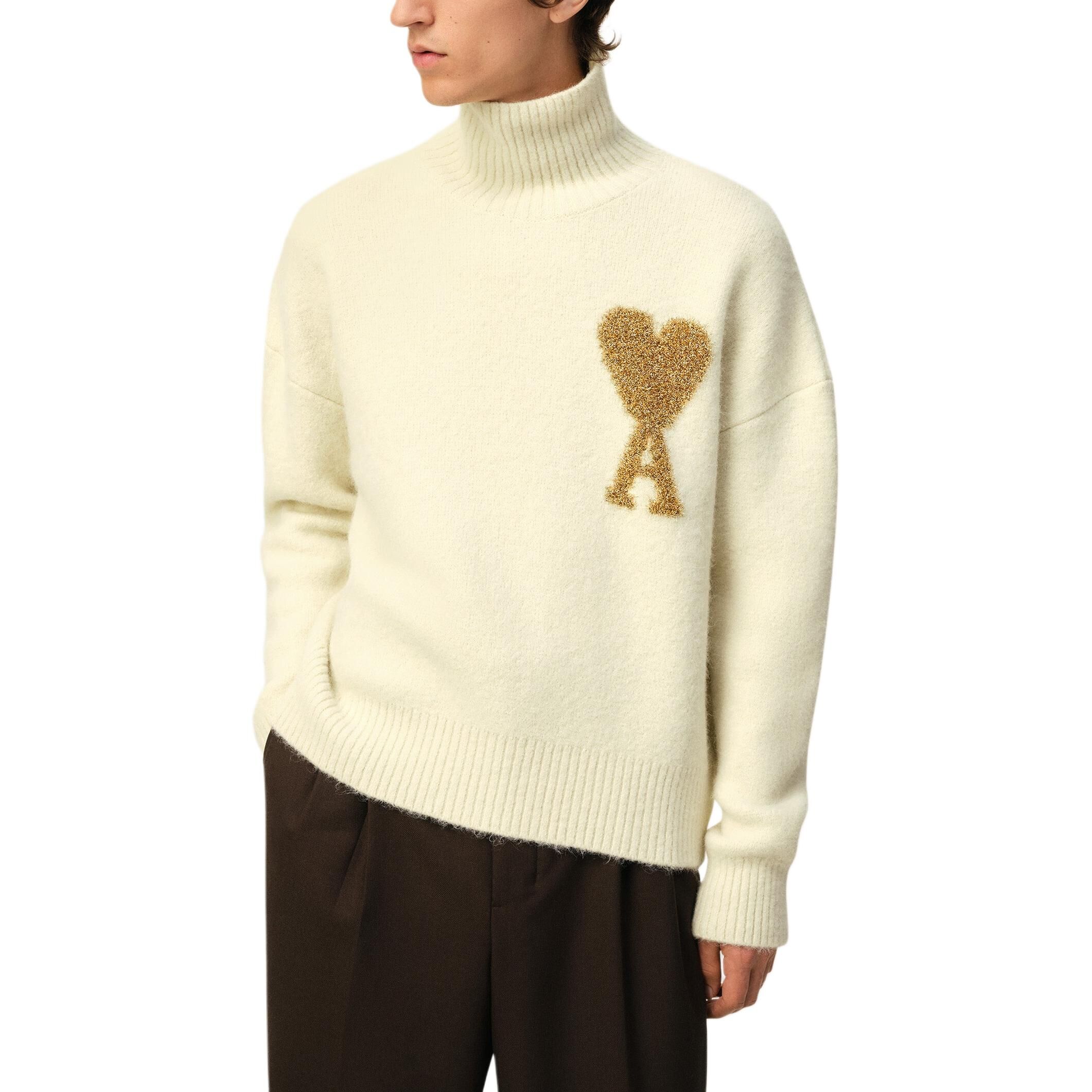 【代購】Ami Paris Ami De Coeur Pullover SPUKS430KN0032-130