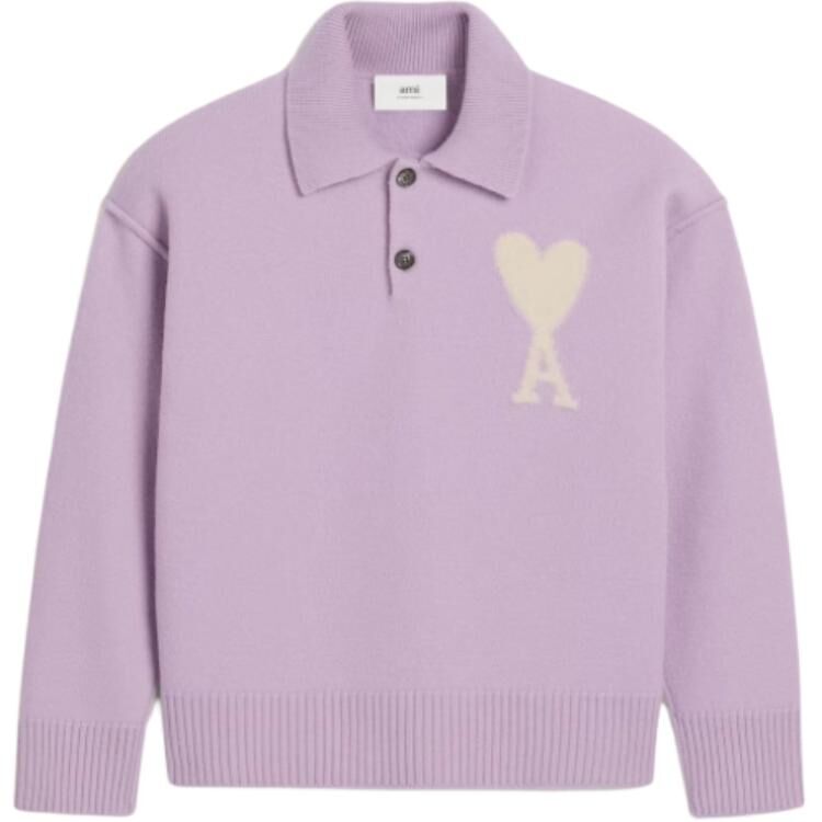 【代購】Ami Paris Ami De Coeur Polo Jumper UPL390KN0090-505