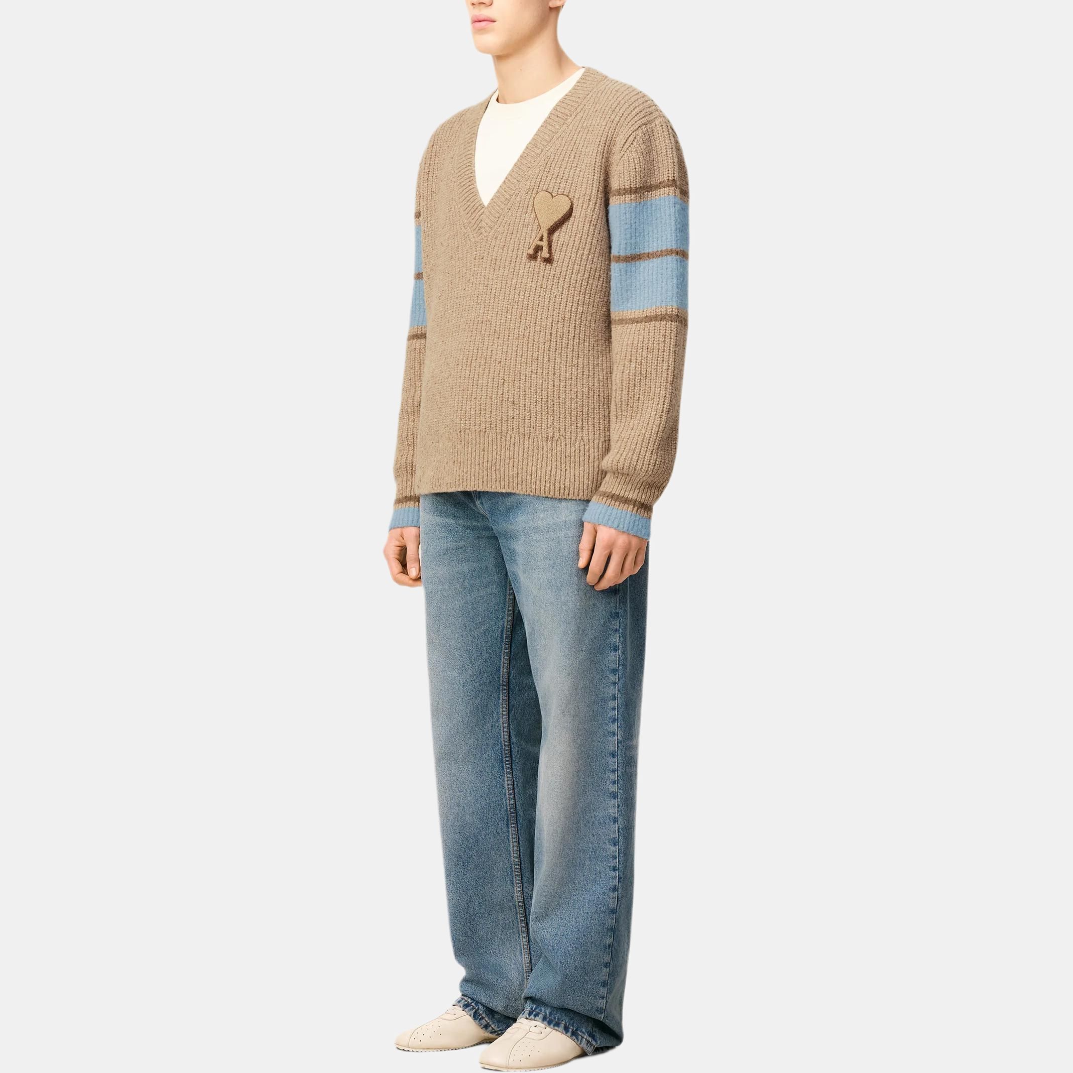 【代購】Amiparis V-neck sweater UKS823KN0111280