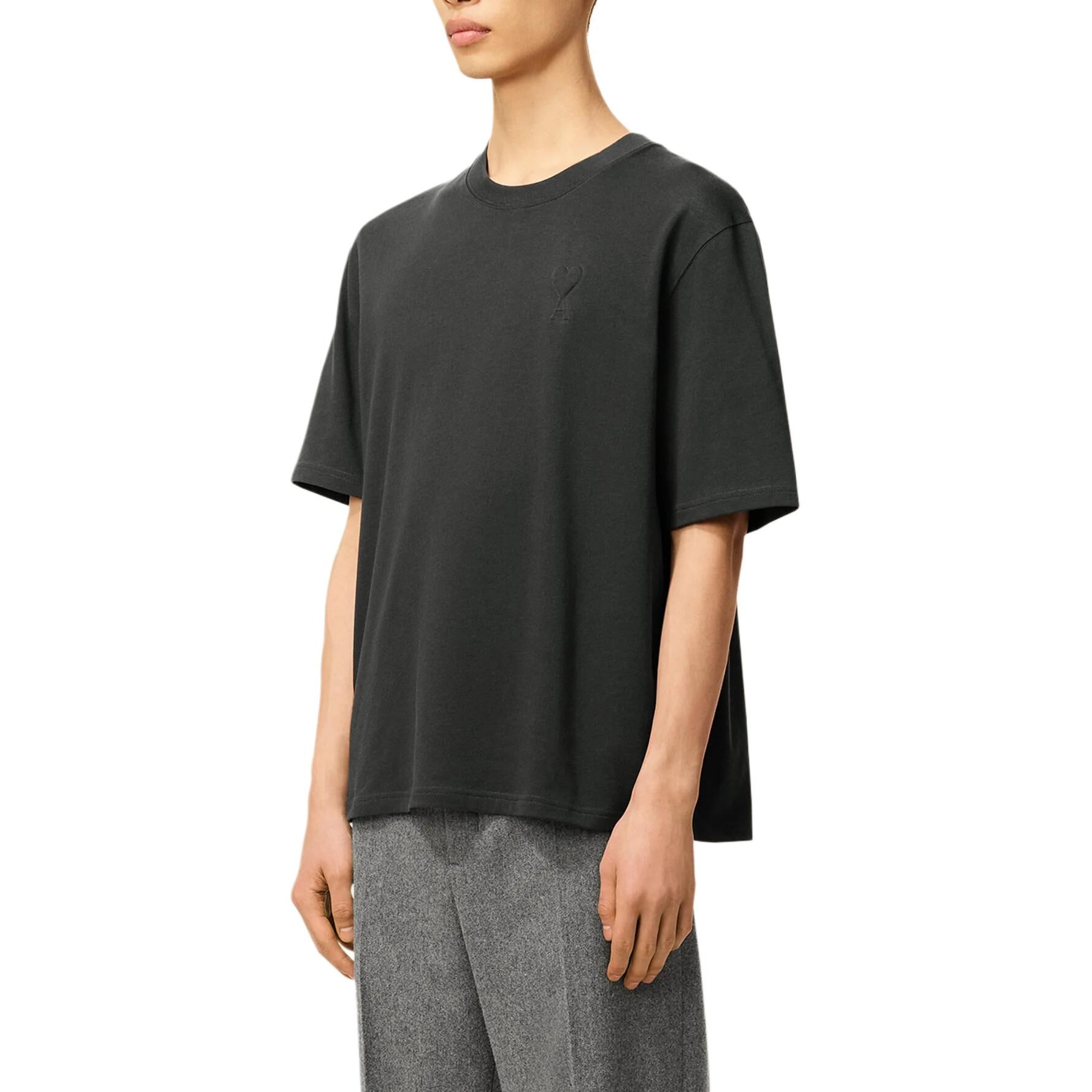 【代購】Ami Paris Ami De Coeur Cotton T shirt UTS357726-020