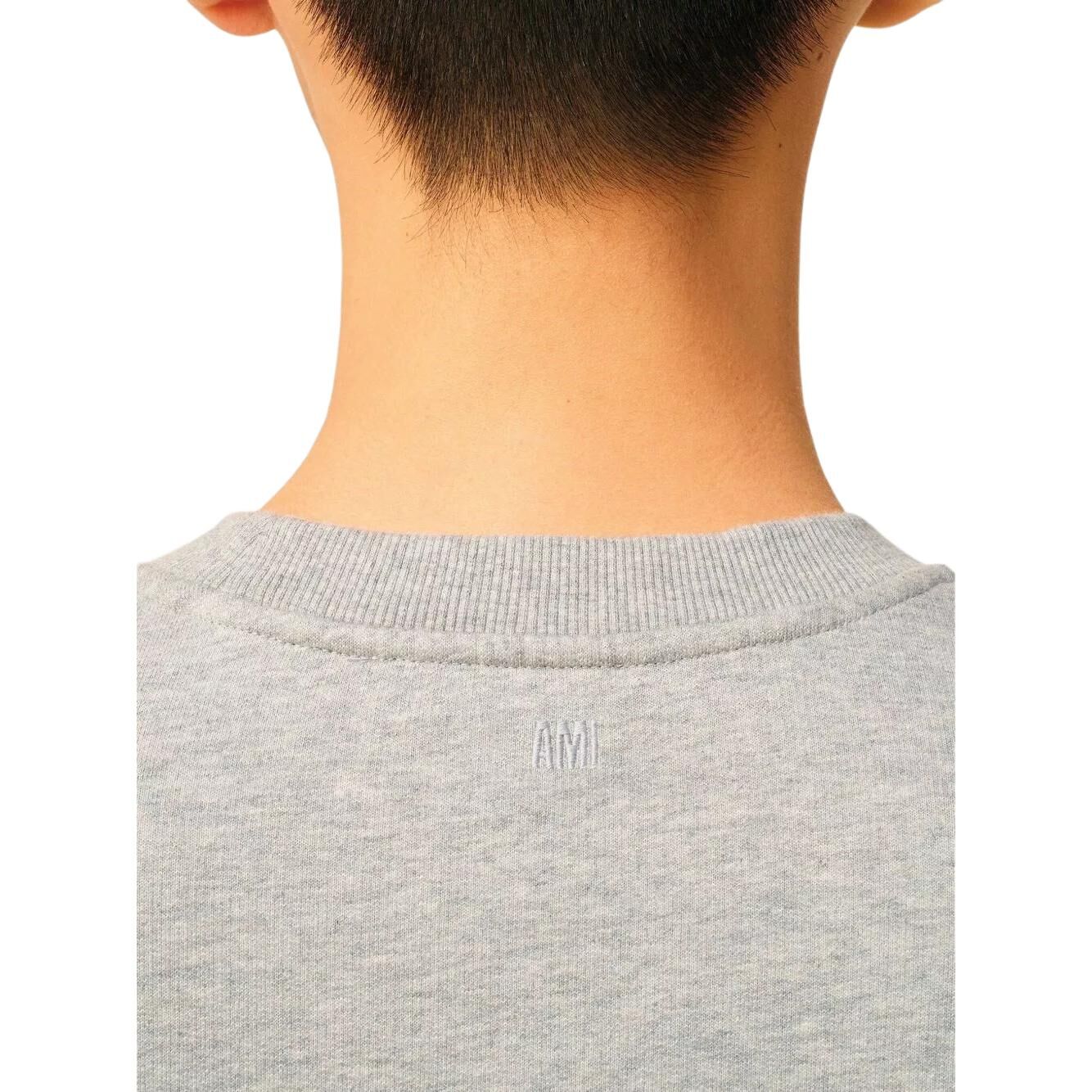 【代購】Ami Paris Logo Embroidered Crewneck Sweatshirt HSW7637300951