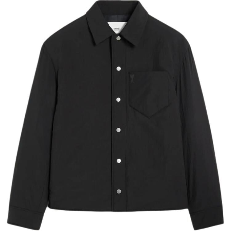 【代購】Ami Paris Ami De Coeur Padded Overshirt HJK248PA0009-001