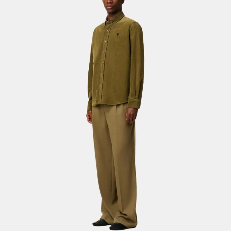 【代購】Ami Ami De Coeur Button Down Shirt HSH797CO0089298